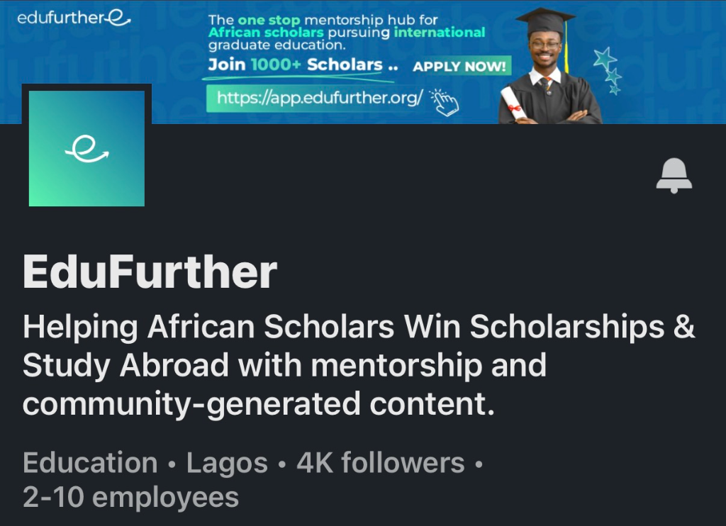 LinkedIn Company Page — EDUFurther